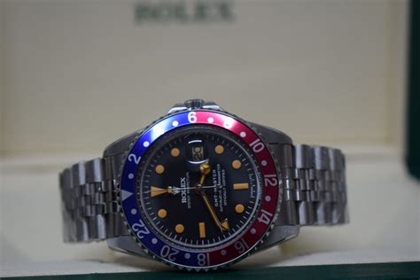 gmt rolex vintage assemblato originale|pre owned rolex gmt.